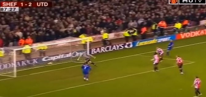 ronaldo vs sheffield united