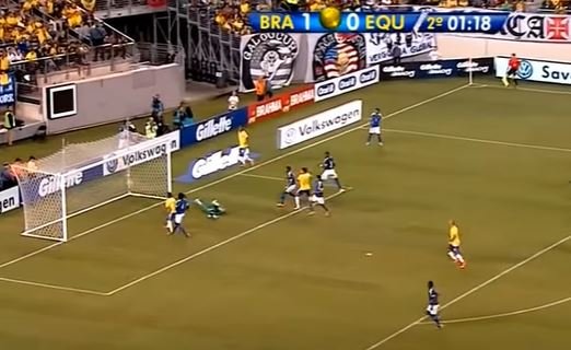 neymar vs ekuador