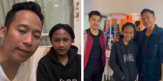 Viral di Media Sosial, Ini Momen Fajar 'Sad Boy' Bareng Artis Ibukota