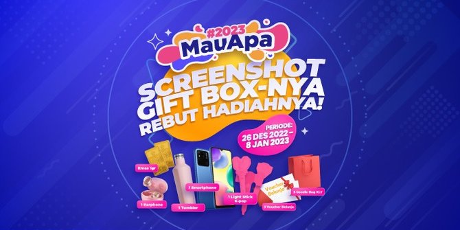 Ikutan #2023MauApa, Dapatkan Smartphone atau Emas buat Dukung Mimpimu di 2023