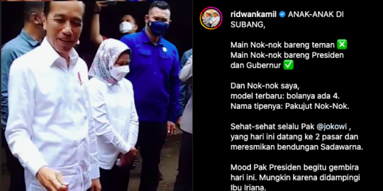 Video: Momen Jokowi Main Lato-Lato, Bikin yang Nonton Tertawa Ngakak