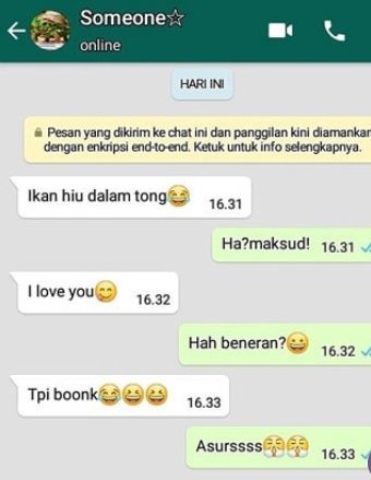 chattingan lucu