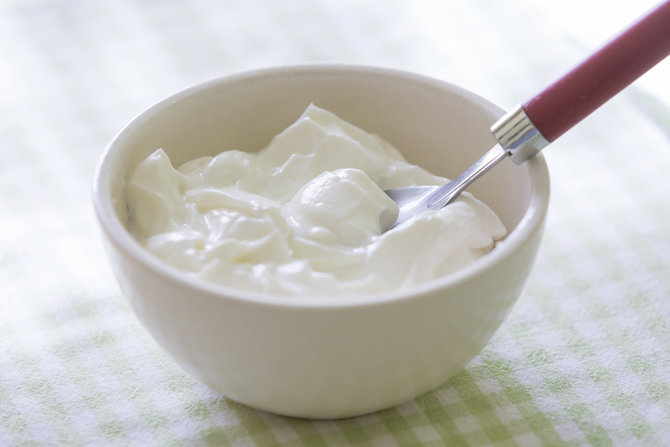 ilustrasi greek yogurt