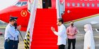 Kunjungi Nusa Tenggara Barat, Presiden Jokowi dan Ibu Iriana Disambut Weha Ao