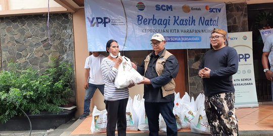 Berbagi Kasih Natal, YPP Berikan Bantuan untuk Jemaat Gereja di Bekasi