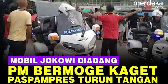 Istana Jelaskan Kronologi Mobil Jokowi Dicegat Warga Saat Berada Di