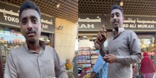 Penjual Parfum di Jeddah Ini Lancar Berbahasa Jawa, Logatnya Bikin Tak Percaya