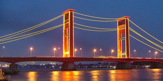 Jembatan Ampera Palembang akan Ditutup saat Malam Tahun Baru, Ini Rute Pengalihan