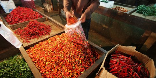 Awal 2023, Harga Cabai Hingga Telur Ayam di Jakarta Naik