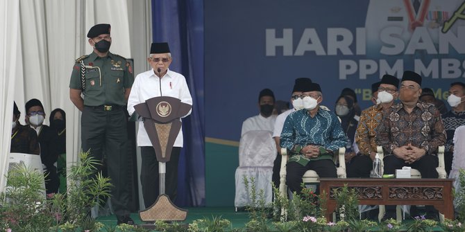 Sambut 2023,Wapres: Mari Tetap Semangat Kerjakan Pembangunan