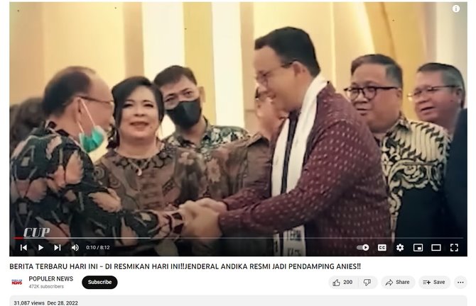 cek fakta benarkah andika perkasa resmi jadi cawapres anies baswedan simak faktanya