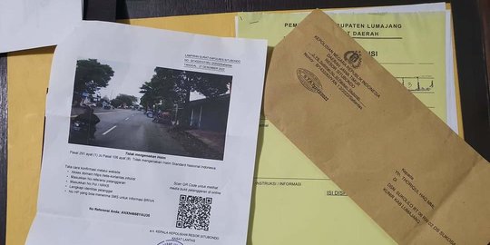 Motornya Dipakai Orang Lain, Bupati Lumajang Dapat Surat Tilang ETLE