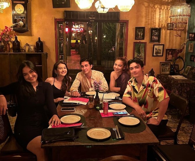 4 potret gaya pacaran sandrinna michelle 039cinta setelah cinta039 mesra bareng junior