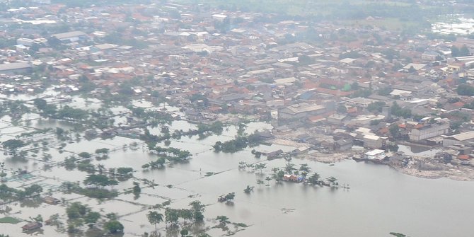 Hujan Mengguyur 1 Jam, Dua Perkampungan Ini Langsung Kebanjiran