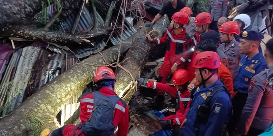Angin Puting Beliung Rusak 71 Rumah di Makassar, 2 Warga Tewas Tertimpa Pohon