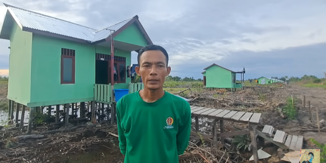 Ingin Mandiri, Pria Asal Yogyakarta Ini Nekat Transmigrasi ke Kalimantan Utara
