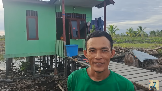 pria asal yogyakarta nekat transmigrasi ke kalimantan utara