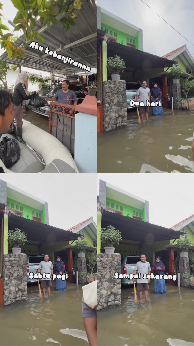 jadi istri bupati ini momen chacha frederica blusukan ke daerah terdampak banjir