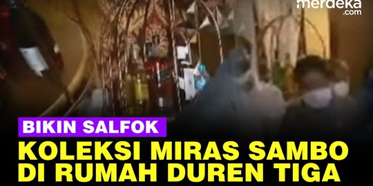 VIDEO: Temuan Koleksi Miras Mahal Milik Ferdy Sambo di Rumah Duren Tiga