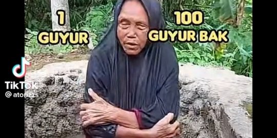 Viral Nenek Live TikTok Rela Gemetar Kedinginan Demi Gift, Netizen Duga Dipaksa
