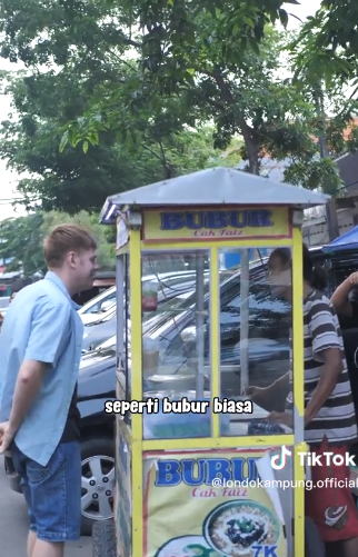 tukang bubur kacang ijo jago bahasa inggris amp jepang