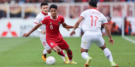 Duel Panas Indonesia vs Vietnam Berakhir Imbang