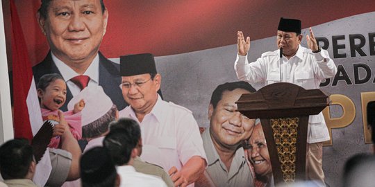 Siap Maju Nyapres, Prabowo Tegaskan Tak Pedulikan Hasil Survei