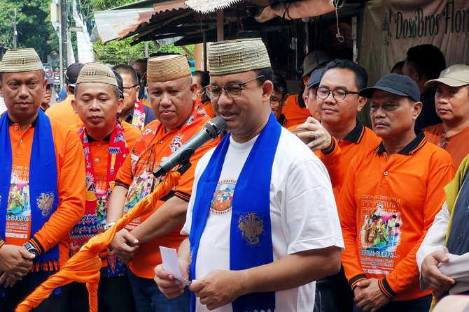 anies baswedan hadir di festival budaya betawi gorontalo ke 2