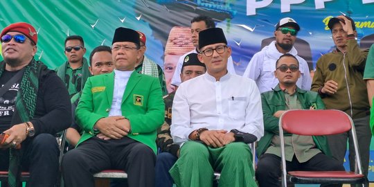 Sandiaga Hadiri Harlah PPP, Mardino: Kami Tidak Mau Cabut Tanaman di Lahan Orang