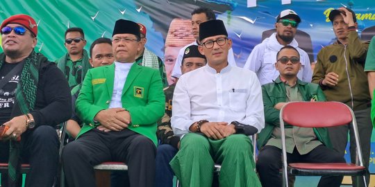 Pantun Sandiaga di Harlah PPP: Satu Tujuan Jemput Kemenangan