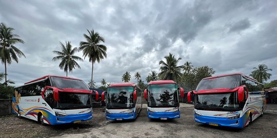 PO Transport Express Tambah 8 Armada Baru dengan Hino Bus