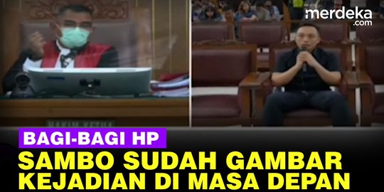 VIDEO: Sambo Tahu Ponsel Bakal Disita Beri iPhone Baru Buat Eliezer, Kuat dan Ricky