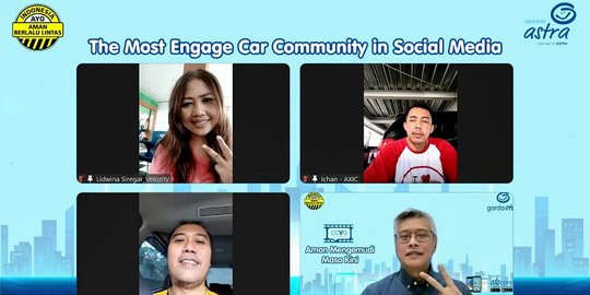 Komunitas Ini Kampanyekan Kesadaran Aman Berkendara di Garda Oto Car Community Award