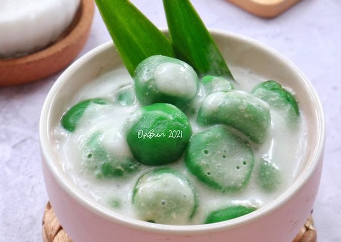 resep klepon kuah berbagai bahan cocok untuk menu takjil