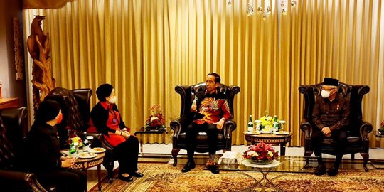 Presiden Jokowi hingga Ganjar Tiba di Lokasi HUT ke-50 PDIP