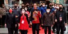 Megawati Beri Karpet Merah untuk Jokowi di HUT PDIP