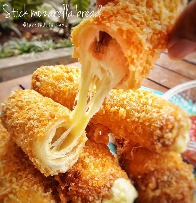 resep mozarella goreng yang diolah jadi beragam camilan kekinian ada corn dog molor