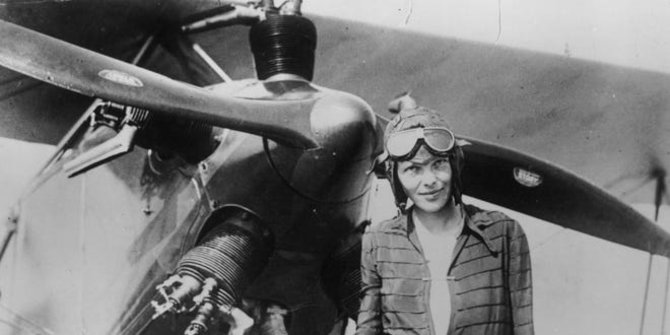 Amelia Earheart, Pilot Wanita yang Terbang dari Hawaii ke California, 11 Januari 1935
