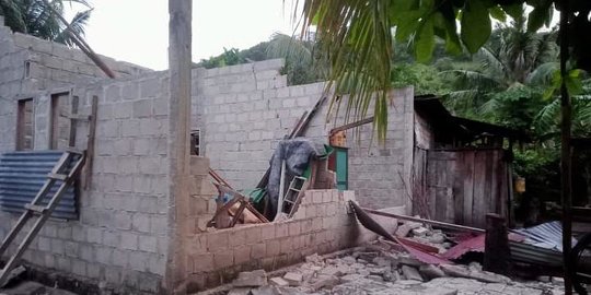 Dampak Gempa Maluku, Sejumlah Rumah dan Dua Sekolah Rusak