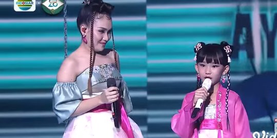 5 Momen Bilqis Duet Bareng Ayu Ting Ting, Bawakan Lagu Grup Band Korea