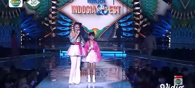 5 momen bilqis duet bareng ayu ting ting bawakan lagu band korea