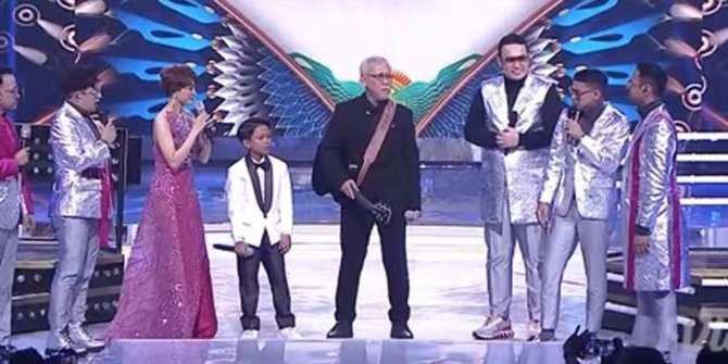 Momen Farel Prayoga dan Iwan Fals Duet di HUT Indosiar ke-28, Sukses Pukau Penonton