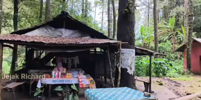 Potret Warung di Tengah Hutan, Masaknya Masih Tradisional Pakai Tungku