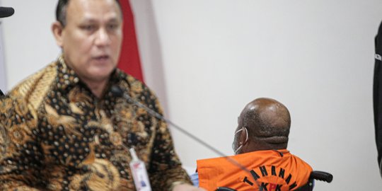 KPK Pastikan Usut Dugaan Pencucian Uang Gubernur Papua Lukas Enembe
