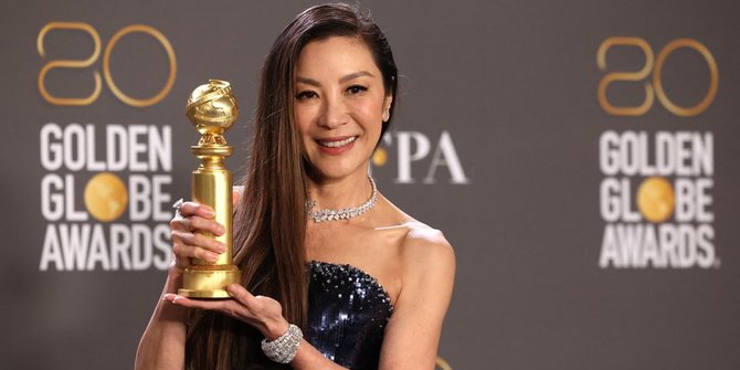 Momen Gemilang Michelle Yeoh sampai Spielberg, Ini Daftar Pemenang Golden Globes 2023