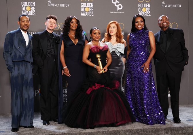 para pemain abbot elementary menangkan golden globes 2023