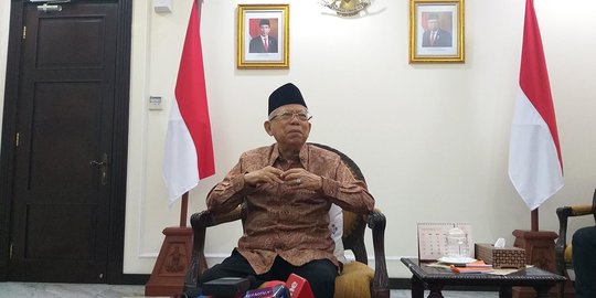 Ma'ruf Amin Soal Dugaan Istana Intervensi KPU: Kalau Ada Dilaporkan ke Bawaslu