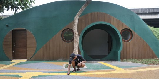 Link In Park, Taman Baru di Jakarta Ada Rumah Hobbit