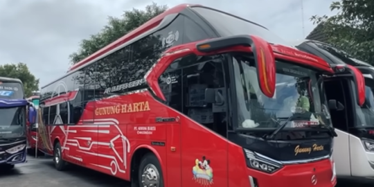 Penampakan Bus Terbaru Lintas Kota Wisata Jogja-Bali, Ada Kelas Sleeper Buat Pasangan