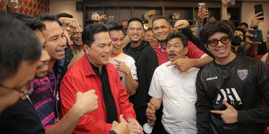 Erick Thohir Diklaim Kantongi 60 Voters Suara Modal Maju Ketum PSSI